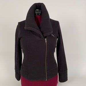 PUMA High Collared Asymmetrical Sweatshirt